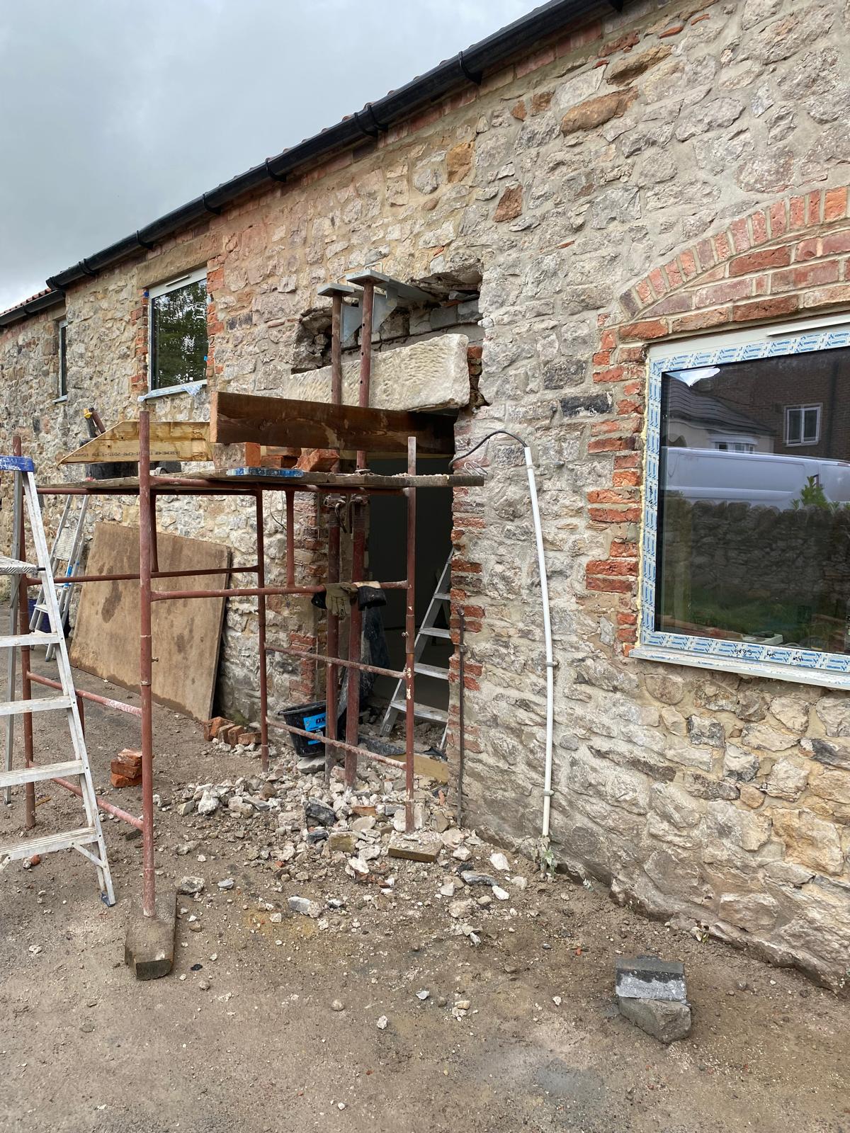 Completed roof project